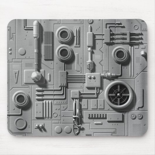 Falke-Rumpf-Mausunterlage Mousepad (Vorne)