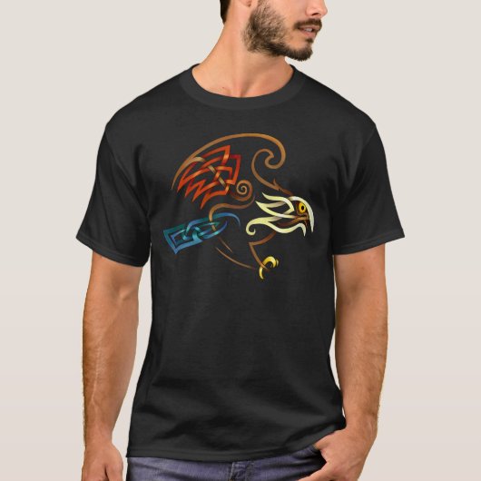 Falke T-Shirt (Vorderseite)