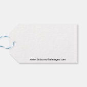 Falken auf einem Posten Geschenkanhänger (Rückseite Horizontal)