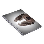 Falken auf einem Posten Notizblock (Rechte Seite)