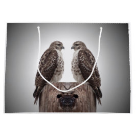 Falken auf Posten Große Geschenktüte