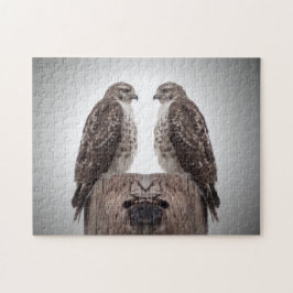 Falken auf Posten Puzzle