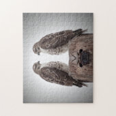 Falken auf Posten Puzzle (Vertikal)