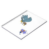 Falken mit Brille Notizblock (Linke Seite)