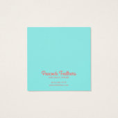 Falken & Rose erwischen Nekklace-Schmuckanzeige (Rückseite)