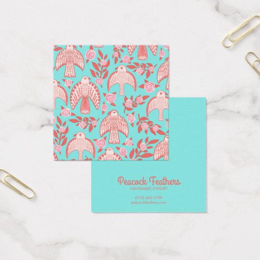 Falken & Rose erwischen Nekklace-Schmuckanzeige (Büro)