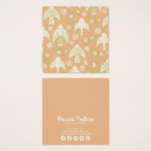 Falken & Rose erwischen Nekklace-Schmuckanzeige (Vorne & Hinten)