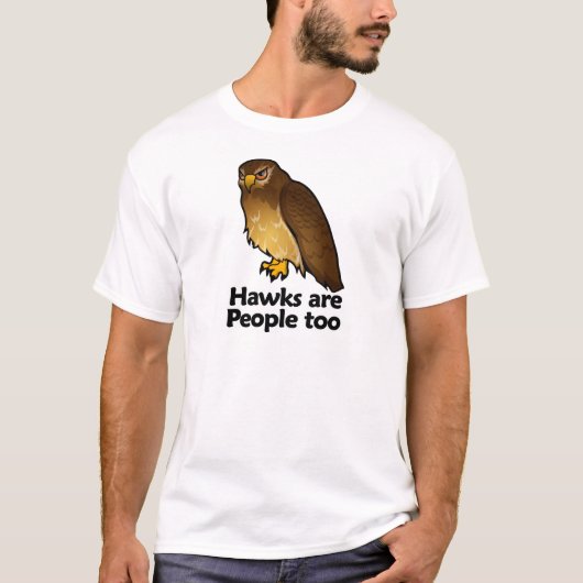 Falken sind Leute auch T-Shirt (Vorderseite)
