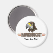 FALKEN - Vögel, Schulsport-Team-Maskottchen Magnet (Vorderseite/Rückseite)