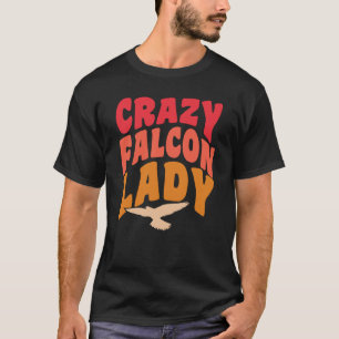 Falkenfalconer, die sich mit der Ornithologie befa T-Shirt
