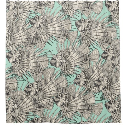 Falkenminze Duschvorhang (Vorderseite)