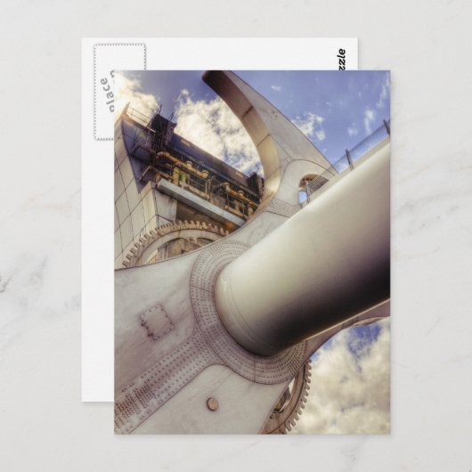 Falkirk Wheel Postkarte (Vorne/Hinten)