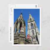 Falkland in Fife, Schottland Postkarte (Vorne/Hinten)