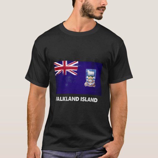 Falkland Island Flag Falkland Islander T-Shirt (Vorderseite)