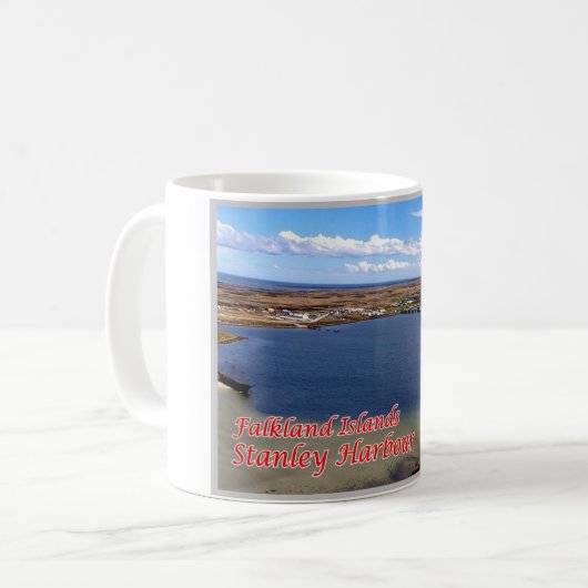 Falkland Islands - Stanley. Kaffeetasse (Vorderseite Links)