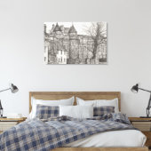 Falkland Palace Scotland. 2007 Leinwanddruck (Insitu (Schlafzimmer))