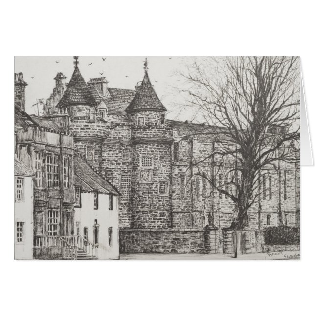 Falkland-Palast Schottland. 2007 (Vorderseite (Horizontal))