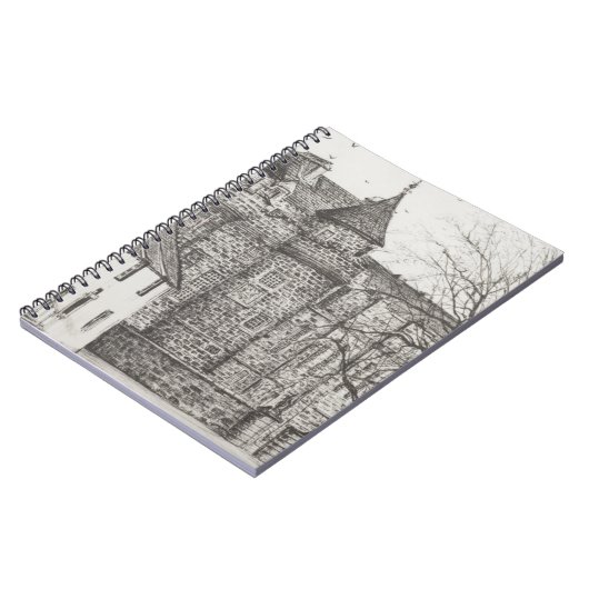 Falkland-Palast Schottland. 2007 Notizblock (Linke Seite)