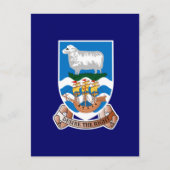 Falkland Postkarte (Vorderseite)