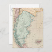 Falklandinsel Postkarte (Vorne/Hinten)