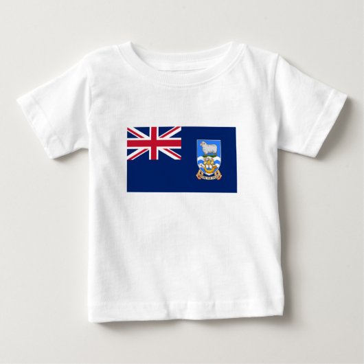 Falklandinseln Baby T-shirt (Vorderseite)