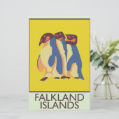 Falklandinseln Briefpapier (Stehend Vorderseite)