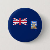 Falklandinseln Button (Vorderseite)