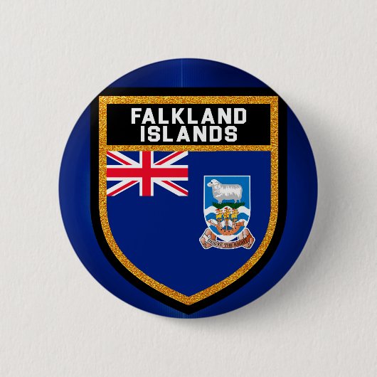 Falklandinseln Button (Vorderseite)