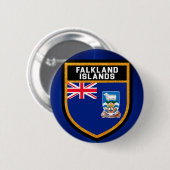 Falklandinseln Button (Vorne & Hinten)