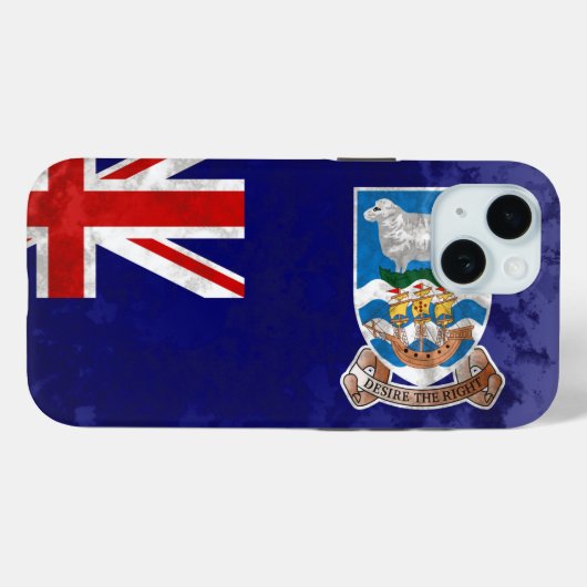 Falklandinseln Case-Mate iPhone Hülle (Rückseite (Horizontal))