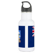 Falklandinseln Edelstahlflasche (Rückseite)