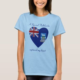 Falklandinseln Flag Sweetheart T - Shirt