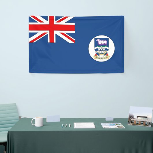 Falklandinseln-Flagge Banner (Messeveranstaltung)