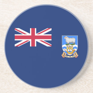 Falklandinseln-Flagge Getränkeuntersetzer