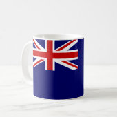 Falklandinseln-Flagge (Malvinas) FK Kaffeetasse (Vorderseite Links)
