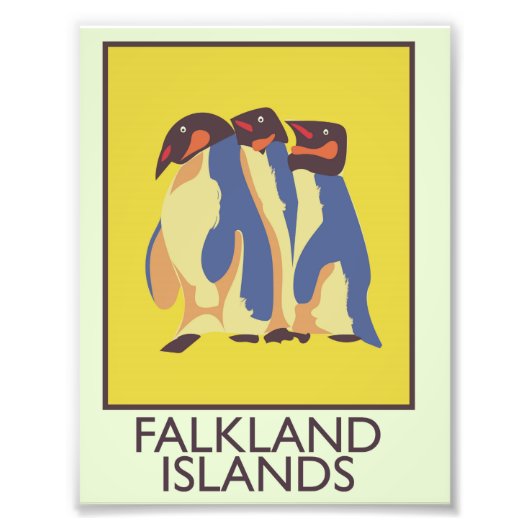 Falklandinseln Fotodruck (Vorne)