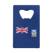 Falklandinseln Geldbeutel Flaschenöffner (Rückseite)