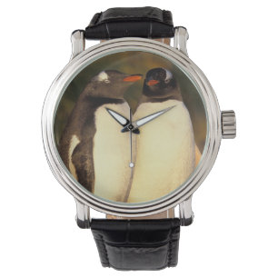 Falklandinseln Gentoo Pinguine. (Pyroscelis Armbanduhr
