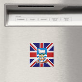 Falklandinseln Hochwertige Flagge Magnet (In Situ (Geschirrspüler))