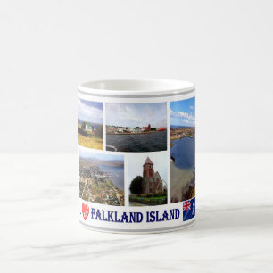 Falklandinseln - I Liebe - Kaffeetasse