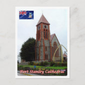 Falklandinseln - Kathedrale von Port Stanley - Postkarte (Vorderseite)