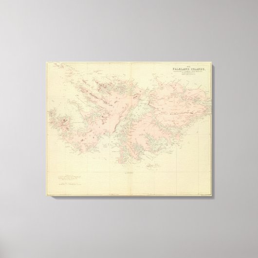 Falklandinseln Leinwanddruck (Vorderseite)