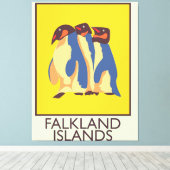 Falklandinseln Leinwanddruck (Insitu (Holzboden))