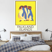 Falklandinseln Leinwanddruck (Insitu (Schlafzimmer))