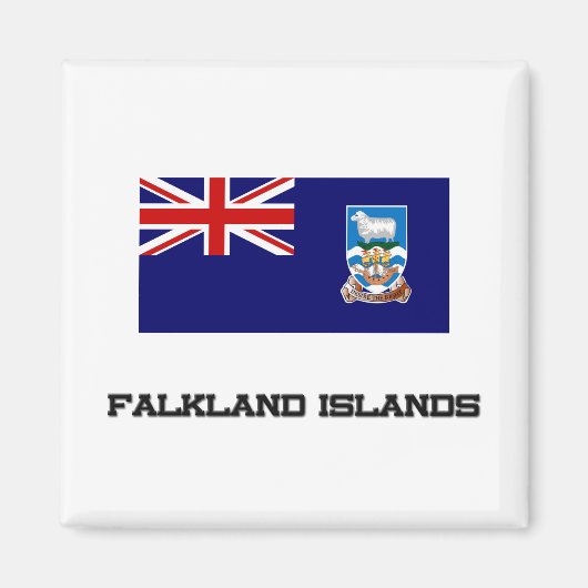 Falklandinseln Magnet (Vorne)