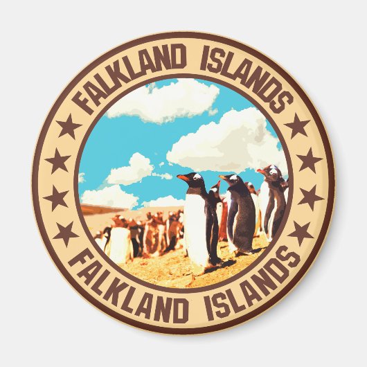 Falklandinseln Magnet (Vorne)