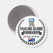 Falklandinseln Magnet (Vorderseite/Rückseite)