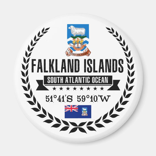 Falklandinseln Magnet (Vorne)