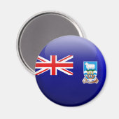 Falklandinseln Magnet (Vorderseite/Rückseite)