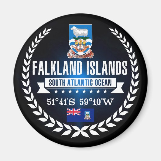 Falklandinseln Magnet (Vorne)